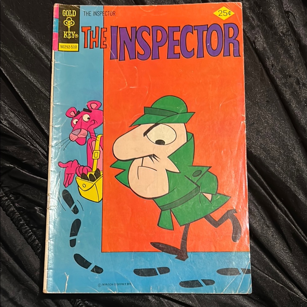 Gold Key The Inspector #6 Comic